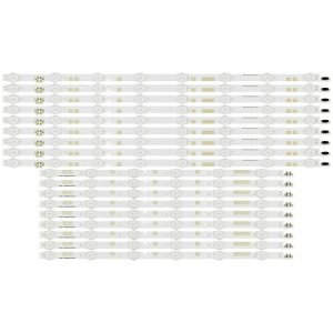 BARRAS DE LED para SAMSUNG UA55JS7200 UE55JU6800 UE55JU6850 UE55JU6870U