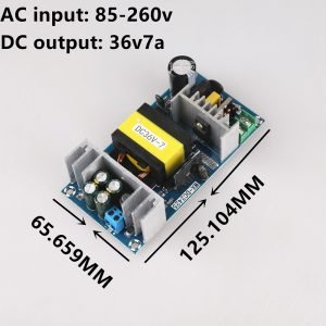 Módulo AC 85V-260V AC-DC Placa de fonte de alimentação comutada 36V 7A