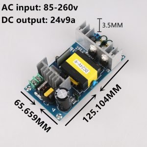 Módulo AC 85V-260V AC-DC Placa de fonte de alimentação comutada 24V 9A