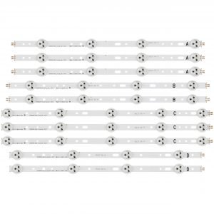 BARRAS DE LED para 40" SVS400A73 40D1333B 40L1333B 40PFL3208T LTA400HM23 SVS400A79 40PFL3108T/60 40VLE5322B 40VLE5324