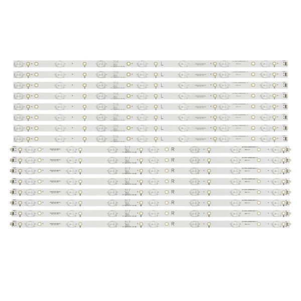 BARRAS DE LED para 65PUS6121 65PUF6656 LD65P19U LB-PC3030-GJUHD658X14ADM2-L/R-H B GJD2P5658X14UHD PF3030-GJUHD658X14ADN2