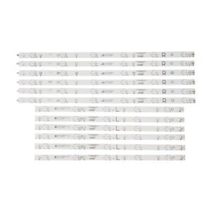 BARRAS DE LED para PHILIPS 49PUK4900/12 49PUT4900 49PFS5301 49PUF6701 EVTLBM490E0601-AK-3 R EVTLBM490E0501-AJ-3 L 01N27 01N28 LBM490E0501