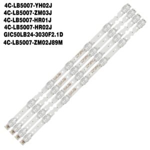 BARRAS DE LED para Thomson 50UD6306 50UD6406 LVU500UDEL 50P65US 50S421 50S423 50S425 LVU500NDL MD9W10 Para TCL-5006-3030-4X7