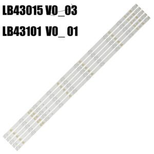 BARRAS DE LED para L42F220B, L42P60BD, L42F3250B, LVF420AUBK, 43LH500T, 43LH500, LB43015, V0-03, LB43101, V0-V1