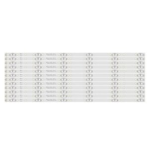 BARRAS DE LED para Hisense H65AE6100UK 65Q7809 H65A6100 H65A6140 65H7608 H65AE600 LC-65Q6020U, JL.D65061330-003FS-M , LB65073 V0, E473486