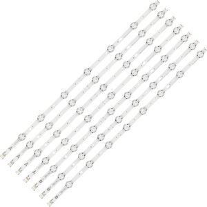 BARRAS DE LED para Toshiba, 55L3763DG, SVV550AJ9, Hitachi 55HB16T72UA, 55HB6T62U, 55HB6T72U, 55HB6W62, WALKER WP5500DLED, VES550UNDL-2D-N11