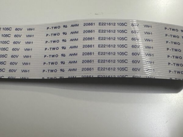 Cabo Flat FFC Blindado P-TWO AWM 20861 E221612 60V 105ºC - Image 3
