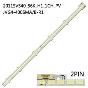 BARRAS DE LED para SAMSUNG UE40D5003BW UE40D5500RW UE40D5520RW UE40D6100SW UE40D5700RS UE40D5800VW UN40D5500 UE40D6000 JVG4-400SMB-R1