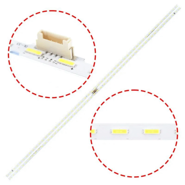 BARRAS DE LED para SAMSUNG 65" UN65NU7100G UN65NU7100 UE65RU6025K UE65NU7100 UA65NU7100 BN96-45635A UN65RU7100 UN65RU7200 UN65NU7050
