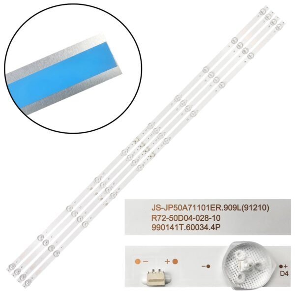 BARRAS DE LED para K50DLJ12US LT-50N750 EX-50US002B ST-50UX7800 JS-JP50A71101ER.909L R72-50D04-028 MS-L3640 V2