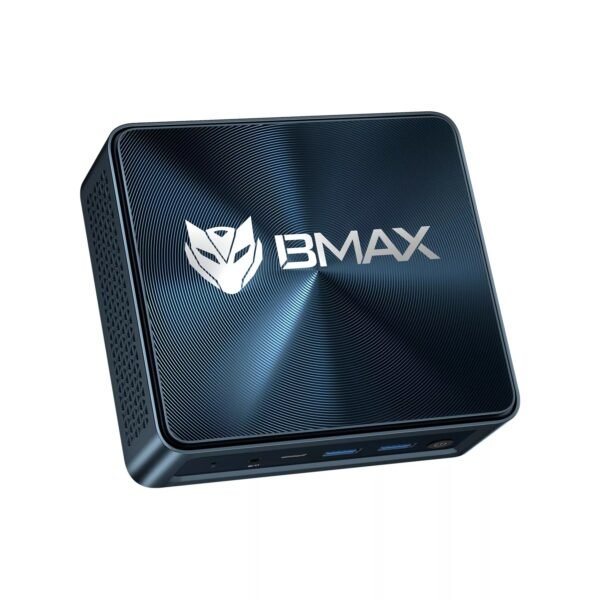 Mini PC BMAX MaxMini B9 Plus | Intel Core i5-1250P | 24GB RAM LPDDR5 | 512GB NVMe SSD | Windows 11 | WiFi 6 | Bluetooth 5.2